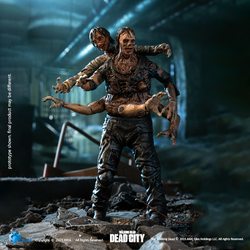 EXQUISITE MINI SERIES 1/18 SCALE THE WALKING DEAD: DEAD CITY WALKER KING