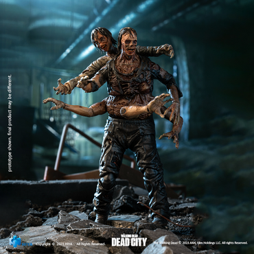 EXQUISITE MINI SERIES 1/18 SCALE THE WALKING DEAD: DEAD CITY WALKER KING