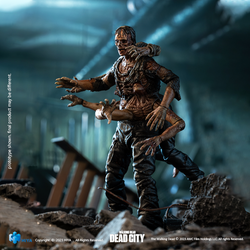 EXQUISITE MINI SERIES 1/18 SCALE THE WALKING DEAD: DEAD CITY WALKER KING