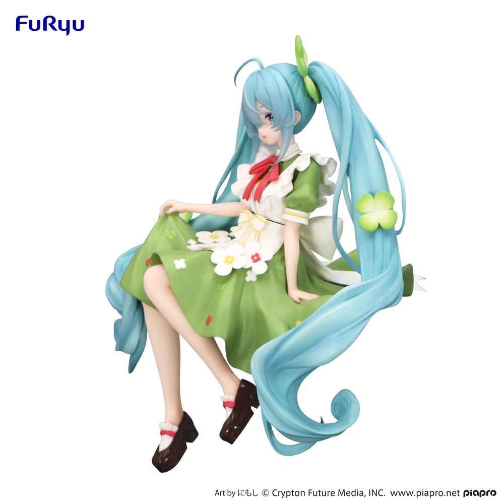 Hatsune Miku Noodle Stopper Figure -Flower Fairy Clover-
