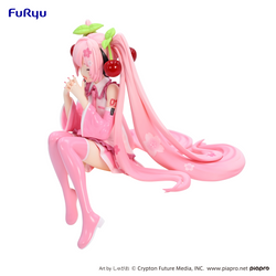 Hatsune Miku Noodle Stopper Figure -Sakura Miku 2023 Smile ver.-