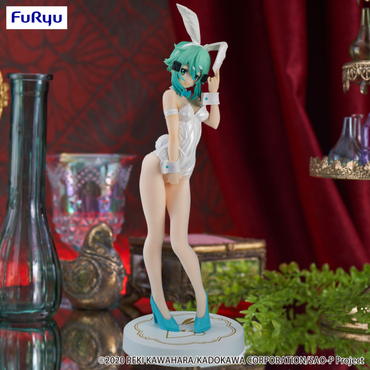 SWORD ART ONLINE BICUTE BUNNIES FIGURE -SINON WHITE PEARL VER.-