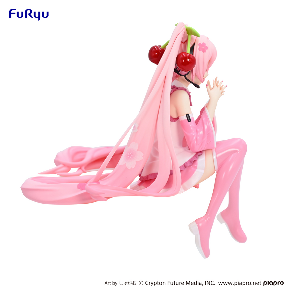 Hatsune Miku Noodle Stopper Figure -Sakura Miku 2023 Smile ver.-