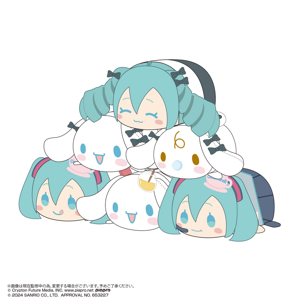 HATSUNE MIKU — CINNAMOROLL POTE KORO MASCOT 2