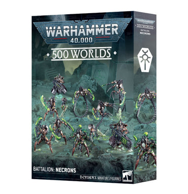 WARHAMMER 40,000 500 WORLDS BATTALION NECRONS