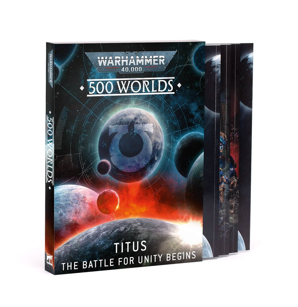 WARHAMMER 40,000 500 WORLDS: TITUS HARDBACK