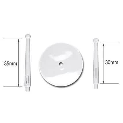 CITADEL BALL TOP FLYING STEMS WITH 32MM FLYING BASES