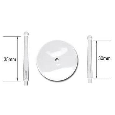 CITADEL BALL TOP FLYING STEMS WITH 32MM FLYING BASES