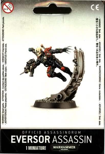 WARHAMMER 40,000 OFFICIO ASSASSINORUM EVERSOR ASSASSIN