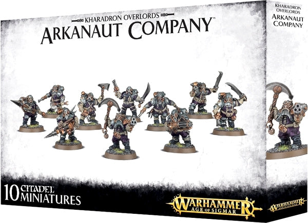 WARHAMMER: AGE OF SIGMAR KHARADRON OVERLORDS ARKANAUT COMPANY