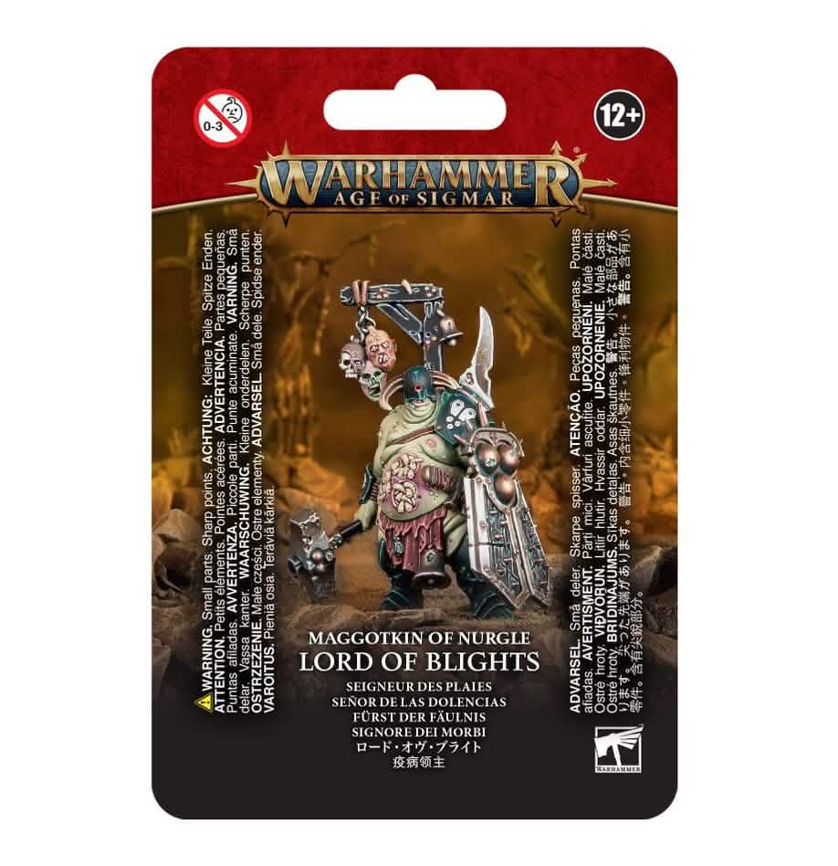 WARHAMMER: AGE OF SIGMAR MAGGOTKIN OF NURGLE: LORD OF BLIGHTS