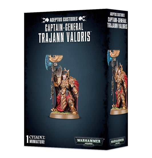 WARHAMMER 40,000 ADEPTUS CUSTODES: CAPTAIN-GENERAL TRAJANN VALORIS