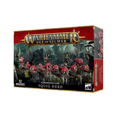 WARHAMMER: AGE OF SIGMAR GLOOMSPITE GITZ: SQUIG HERD