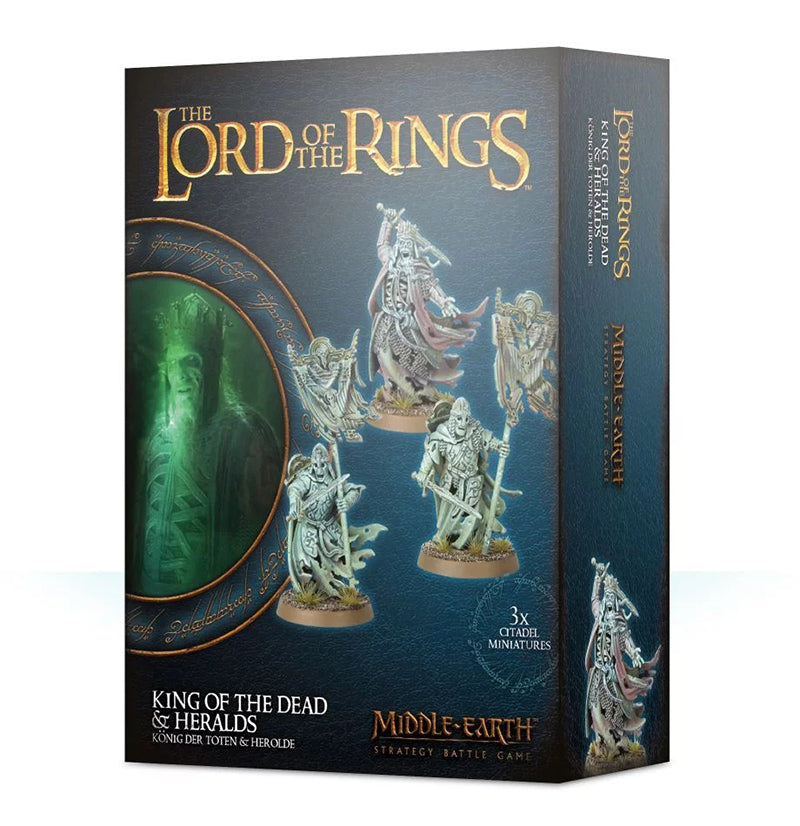 MIDDLE-EARTH STRATEGY BATTLE GAME KING OF THE DEAD & HERALDS