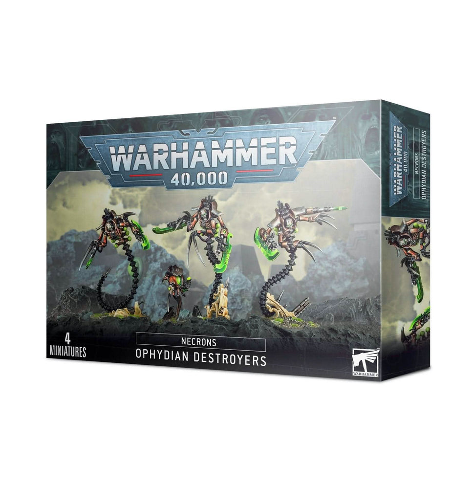WARHAMMER 40,000 NECRONS OPHYDIAN DESTROYERS