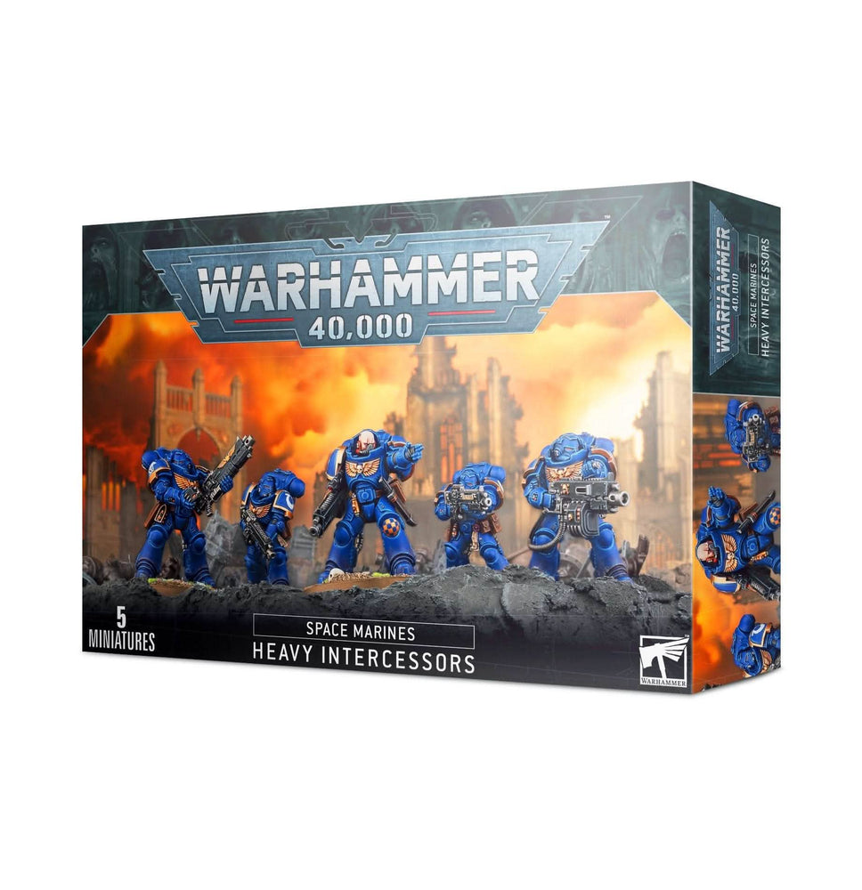 WARHAMMER 40,000 SPACE MARINES HEAVY INTERCESSORS