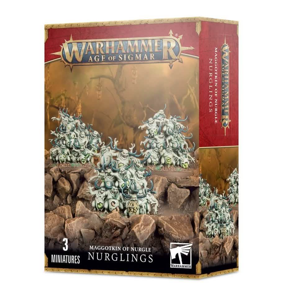 WARHAMMER: AGE OF SIGMAR MAGGOTKIN OF NURGLE: NURGLINGS