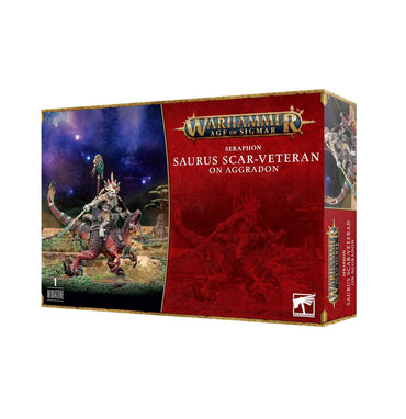 WARHAMMER: AGE OF SIGMAR SERAPHON:SAURUS SCAR-VETERAN ON AG