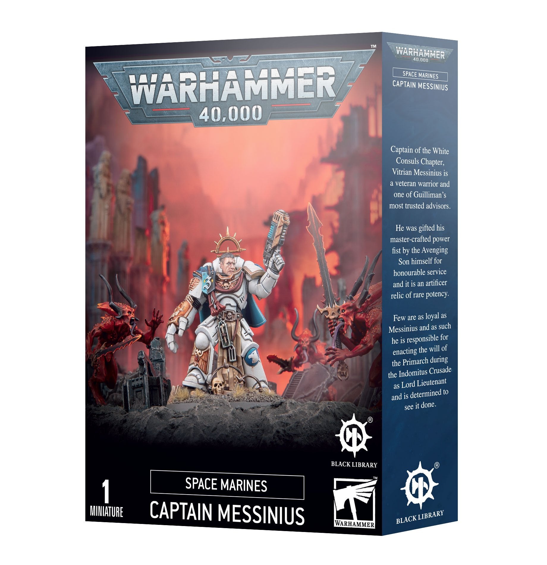 WARHAMMER 40,000 BL: WHITE CONSULS: CAPTAIN MESSINIUS