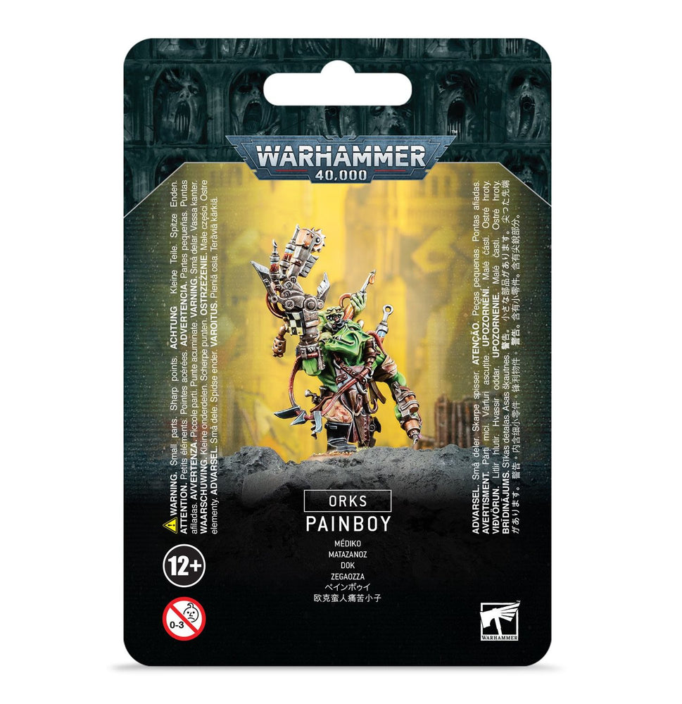 WARHAMMER 40,000 ORKS PAINBOY