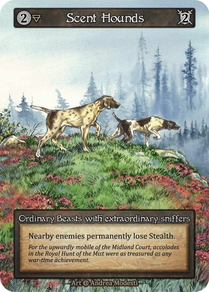 Scent Hounds (Preconstructed Deck) [Alpha]