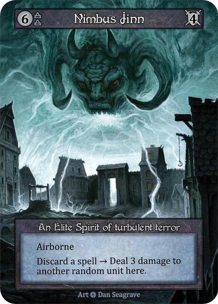 Nimbus Jinn (Preconstructed Deck) [Alpha]
