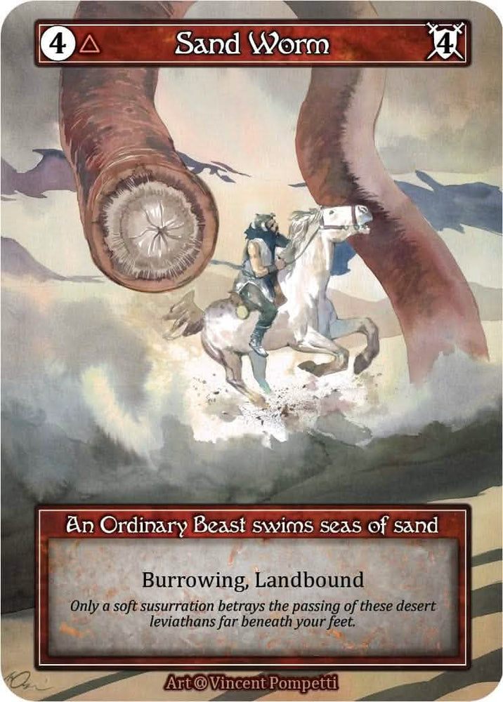 Sand Worm (Foil) [Alpha]