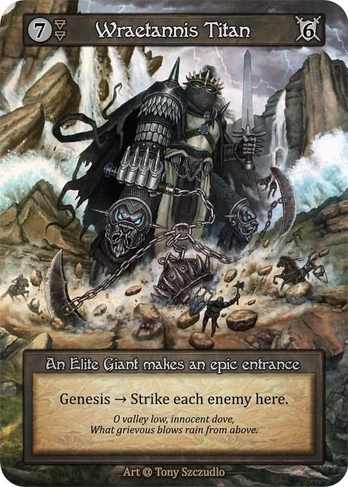 Wraetannis Titan (Preconstructed Deck) [Alpha]