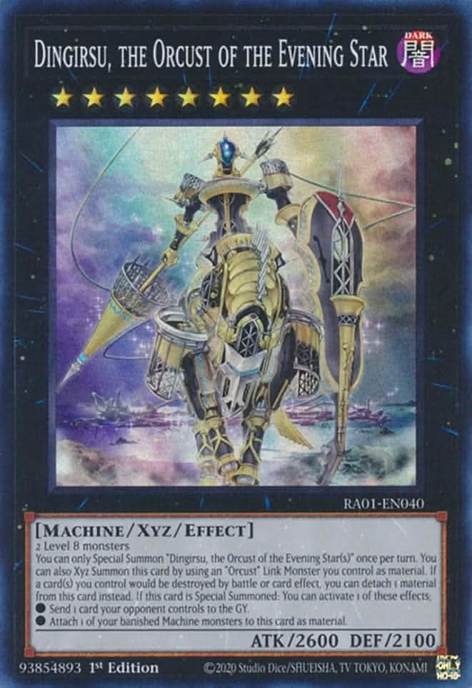 Dingirsu, the Orcust of the Evening Star [RA01-EN040] Super Rare