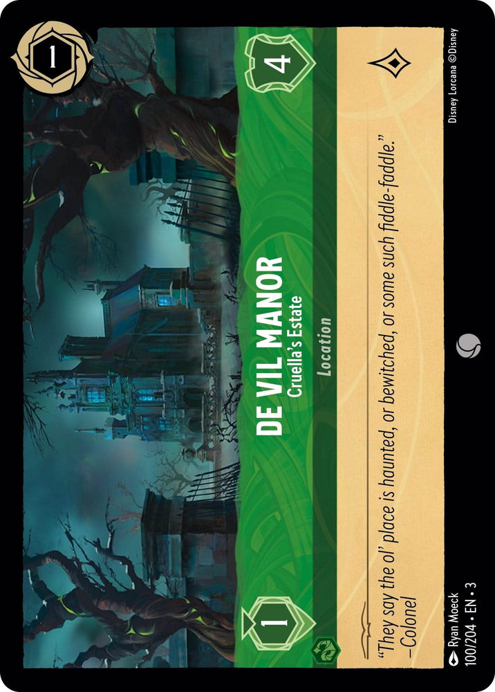 De Vil Manor - Cruella's Estate (100/204) [Into the Inklands]