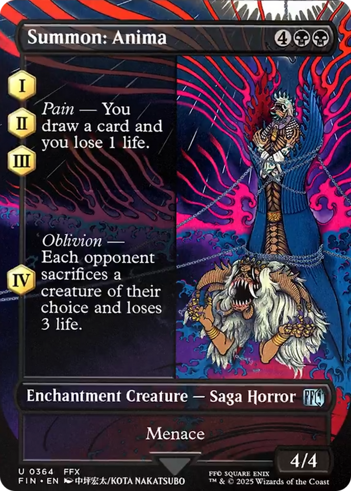 Summon: Anima (Borderless) [FINAL FANTASY]