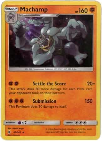 Machamp (65/145) (Cosmos Holo) [Sun & Moon: Guardians Rising]