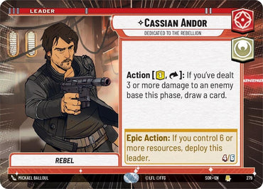 Cassian Andor - Dedicated to the Rebellion (Hyperspace) (279) [Spark of Rebellion]