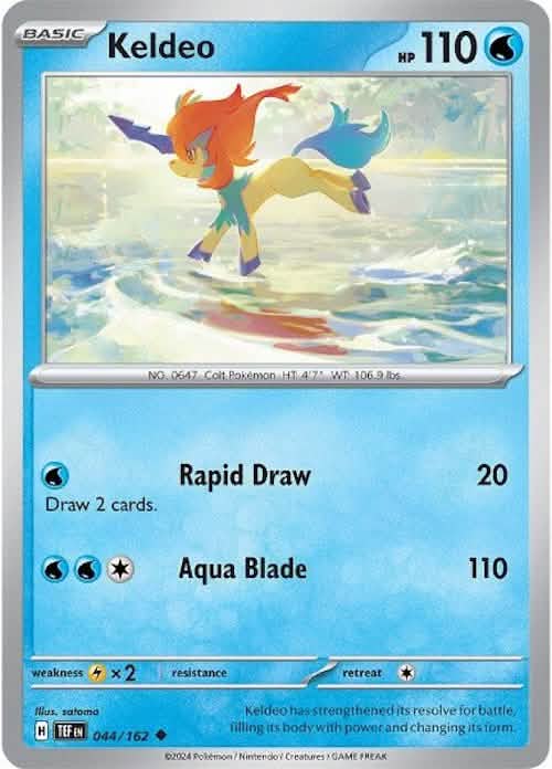 Keldeo (044/162) [Scarlet & Violet: Temporal Forces]