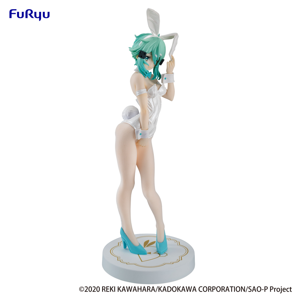 SWORD ART ONLINE BICUTE BUNNIES FIGURE -SINON WHITE PEARL VER.-