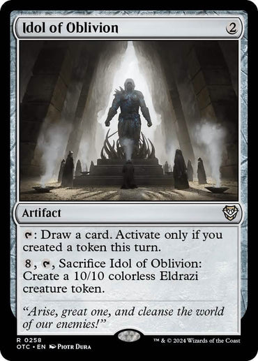Idol of Oblivion [Outlaws of Thunder Junction Commander]