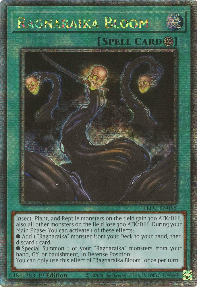 Ragnaraika Bloom (Quarter Century Secret Rare) [LEDE-EN058] Quarter Century Secret Rare
