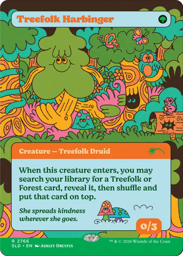 Treefolk Harbinger [Secret Lair Drop Series]