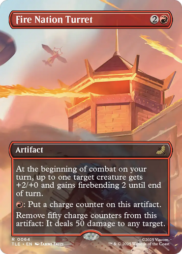 Fire Nation Turret (Borderless) [Avatar: The Last Airbender: Eternal-Legal]