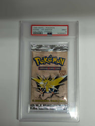 Pokemon Fossil 1st Edition Booster Pack Graded PSA 9