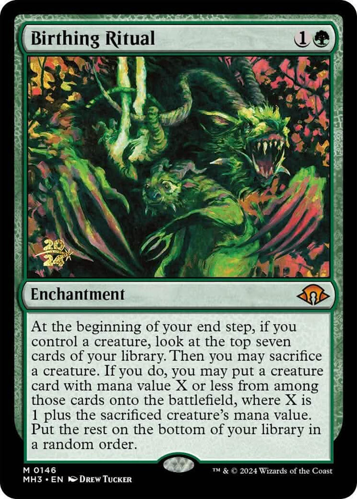 Birthing Ritual [Modern Horizons 3 Prerelease Promos]