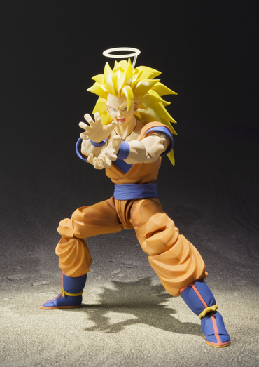 (REISSUE) SUPER SAIYAN 3 GOKU "DRAGON BALL Z", TAMASHII NATIONS S.H.FIGUARTS