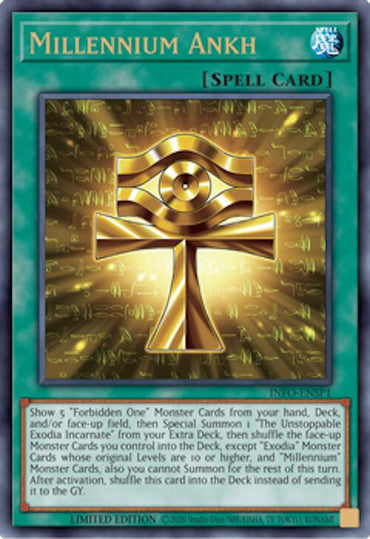 Millennium Ankh (INFO-ENSP1) [INFO-ENSP1] Secret Rare