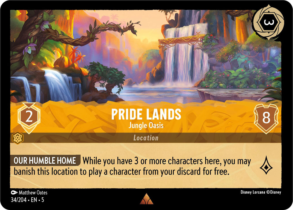 Pride Lands - Jungle Oasis (34/204) [Shimmering Skies]