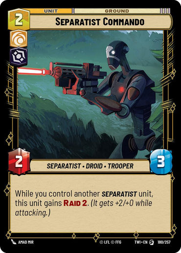 Separatist Commando (180/257) [Twilight of the Republic]