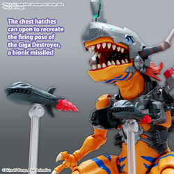 Bandai Figure-Rise Standard Amplified Digimon Metalgreymon (Vaccine)
