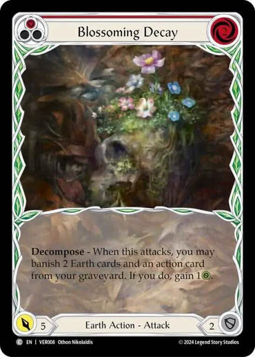 Blossoming Decay (Red) [VER008] (Rosetta Verdance Blitz Deck)
