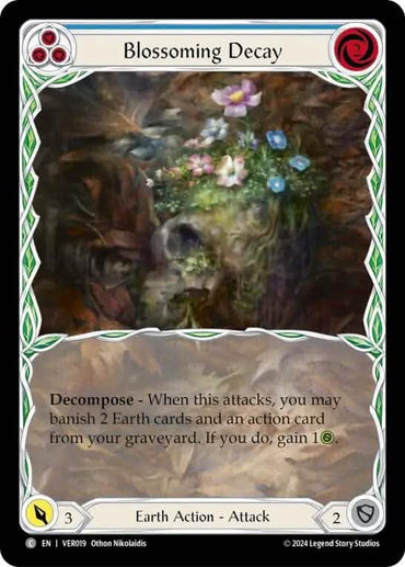 Blossoming Decay (Blue) [VER019] (Rosetta Verdance Blitz Deck)
