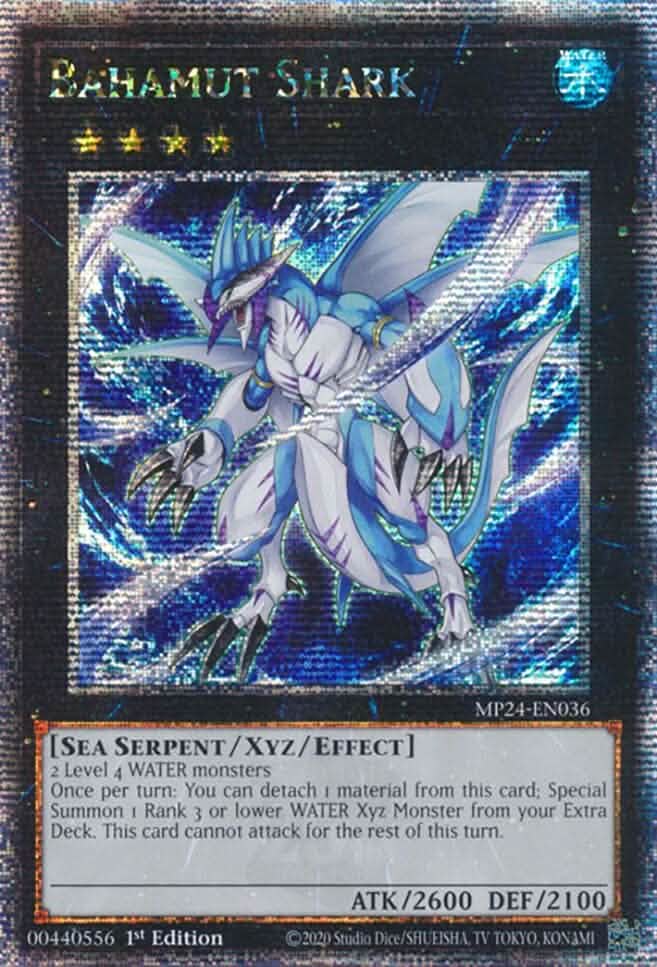 Bahamut Shark [MP24-EN036] Quarter Century Secret Rare