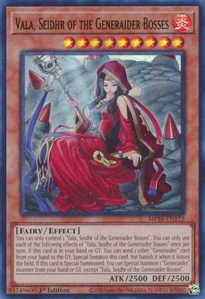 Vala, Seidhr of the Generaider Bosses [MP24-EN172] Ultra Rare